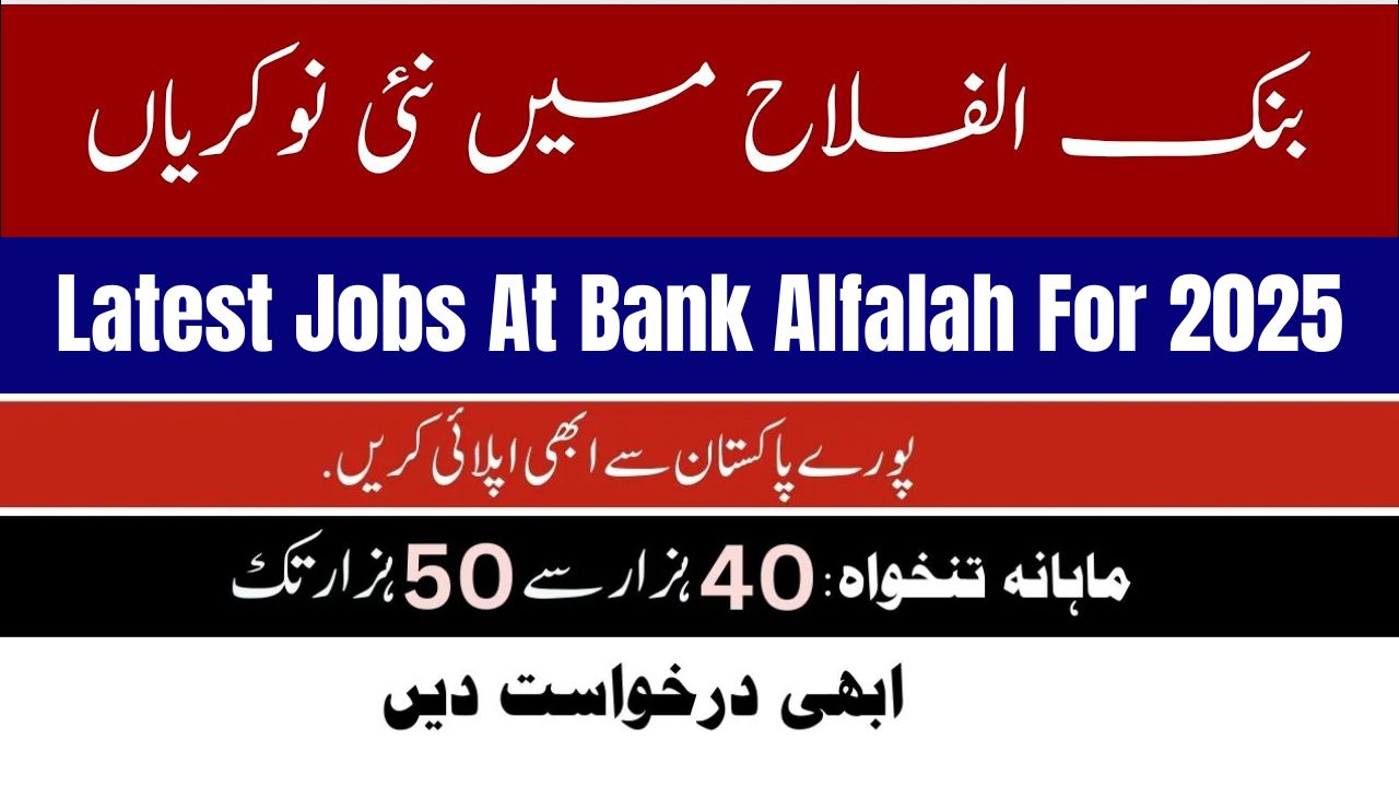 Bank Alfalah Jobs 2025