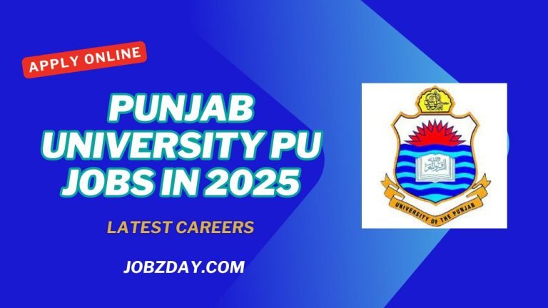 Punjab University PU Jobs 2025